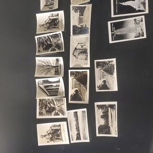 Rare vintage mini photo set
